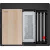 Chiuveta Franke Nero KNG PRO cu accesoriile incluse