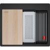 Chiuvetă Franke KNG PRO Matte Black cu accesorii incluse