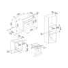 Pachet Cuptor și Plită Franke Maris Sticla Alba