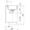 Chiuvetă Bucătărie Franke Inox, 840x450 mm