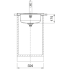 Chiuveta bucatarie Franke Inox ROX 610