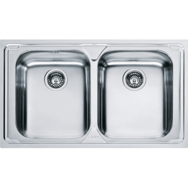 Chiuveta Inox Dekor cu 2 Cuve Franke LLL 620-L