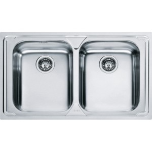 Chiuveta Inox Dekor cu 2 Cuve Franke LLL 620-L
