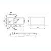 Chiuveta bucatarie Inox Smeg LPR102