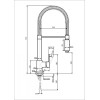 Baterie Bucatarie Inox Smeg MID5CR