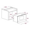 Pachet Teka Rustic Cuptor HRB 6300 VN, Plita, Hota, Microunde
