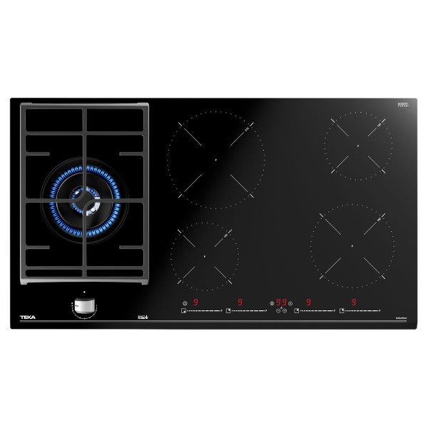 Plita Mixta Teka Cristal Negru JZC 95314 ABC BK