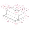 Hota telescopică Teka TL 6310 Inox, 60 cm