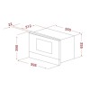 Cuptor Microunde Încorporabil Teka Stone Grey