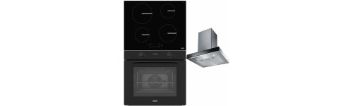 Set Franke Negru Cuptor, Plita, Hota