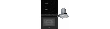 Set Franke Negru Cuptor, Plita, Hota